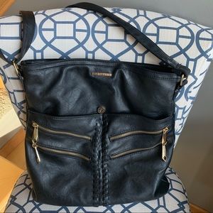 Large black crossbody